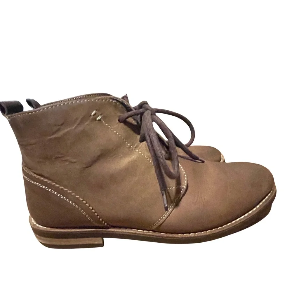 FootJoy Contour Casual Stealth Brown Leather Chukka Boots Mens‎ 10.5 54102